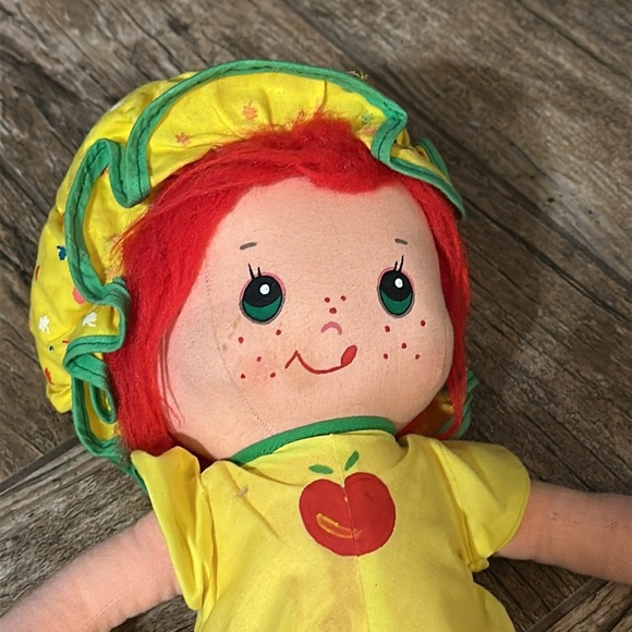 Apple Dumpling (Strawberry Shortcake) plush vintage doll - Picture 3 of 5